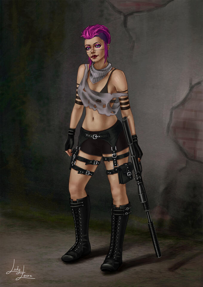 Post-apocalyptic OC Erika